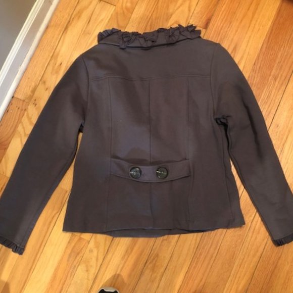 *HP* Nick & Mo charcoal grey heavy cotton, spandex jacket - Picture 2 of 15